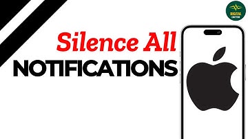 How to Silence all Notifications on iPhone ?
