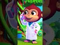 Cinco Monitos - Five Little Monkeys | Spanish Nursery Rhymes for Children's | Galatta Kids | Shorts