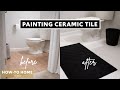 How To Paint Your Ceramic Tile Floor | Ep. 1 HOW-TO HOME: THE SERIES