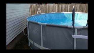 Intex Pool Setup And Assembly