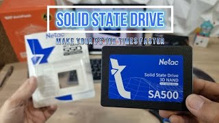 Netac Solid State Drive 256GB | 512GB SA500 2.5 SSD SATA 3 #maetsuen #ssd #solidstatedrive #shopee