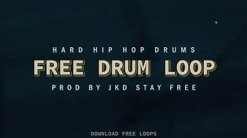 Free LoFi Hip Hop Drum Loop - 75 BPM #1