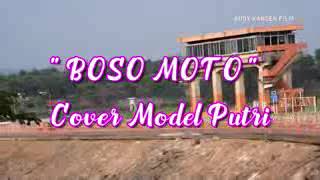 Boso moto cover model putri