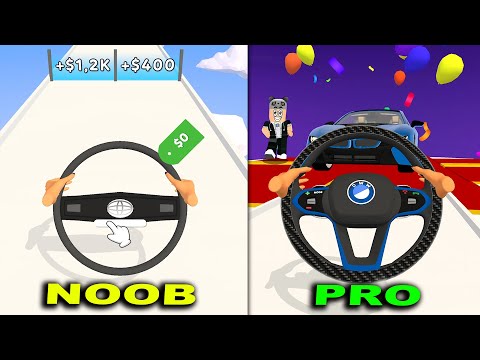 Dandik Araba, Güzel Araba Direksiyon Oyunu - Panda ile Steering Wheel Evolution