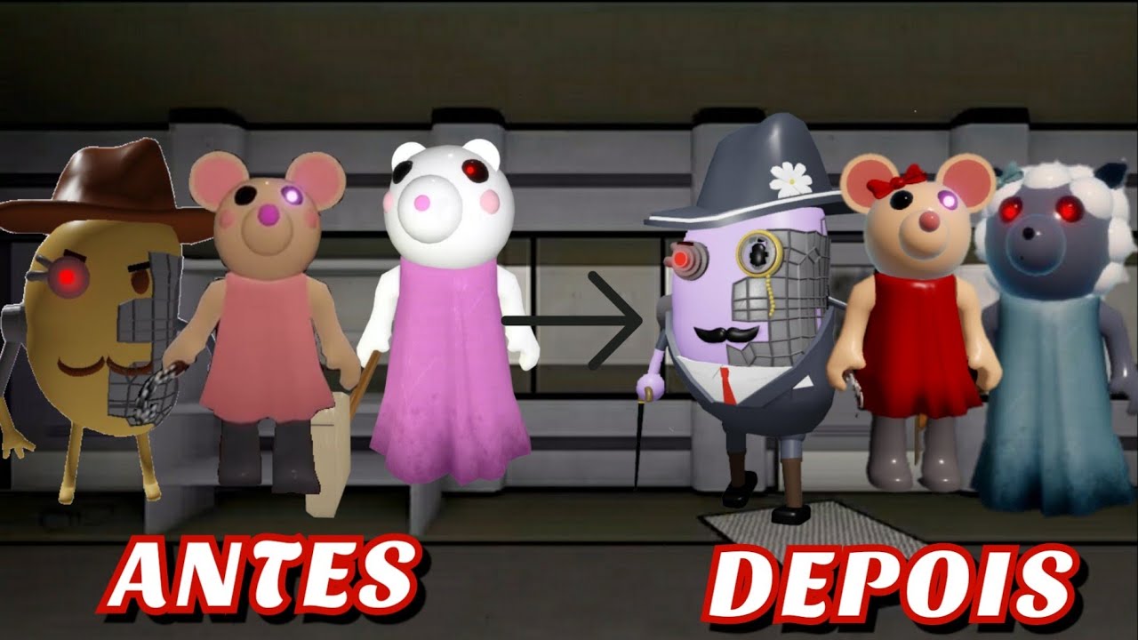 🐷 PIGGY UPDATE MODELS: O Que ACONTECEU Com Esse JOGO??? (Roblox) 