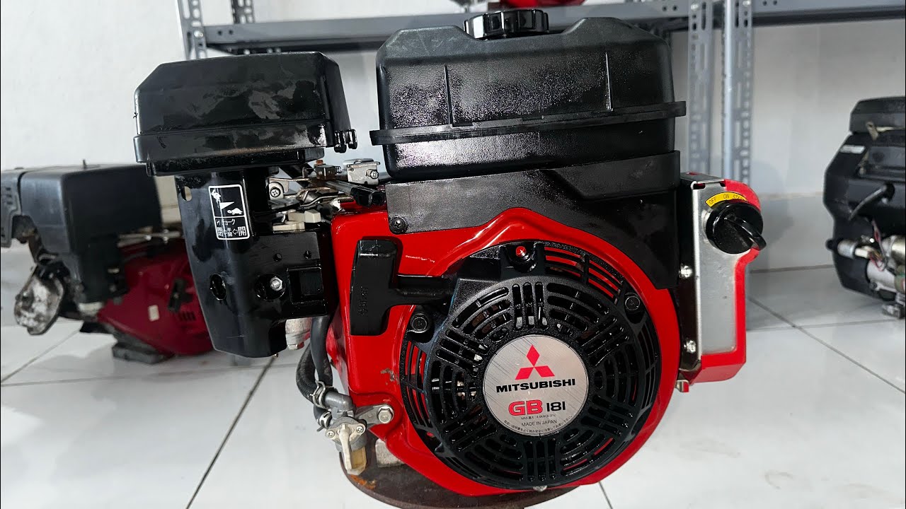 Mitsubishi Gb181 6.3hp Engine, Super Beautiful Japanese Graveyard