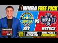 WNBA Pick - Chicago Sky vs Washington Mystics Prediction, 9/24/2026 Best Bets, Odds & Betting Tips
