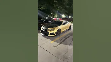 Two Of Americas Hardest Muscle Cars ZL1 HELLCAT Dodge Chevy Zl1 Hellcat 