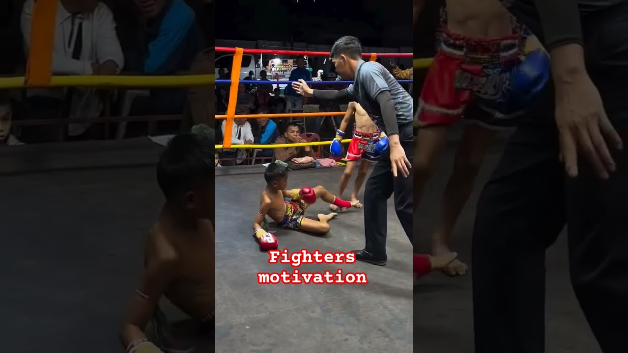 He uses his feet to drop the opponent
