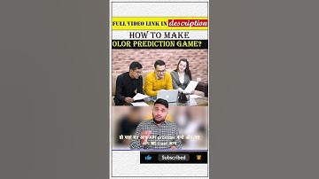 How to make Color Prediction Game? | Color Prediction Game #shorts