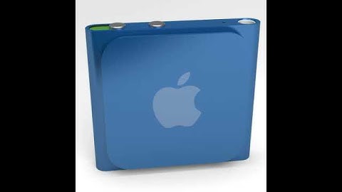 3D Model of the Apple iPod Shuffle