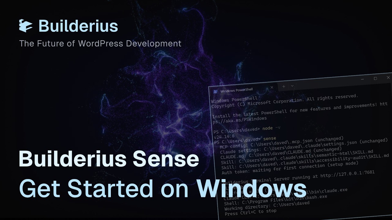 Setup Builderius SenseAI on Windows (Step-by-Step) - YouTube