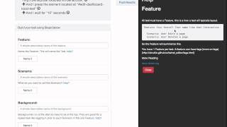 Help Example for the Behat Interface