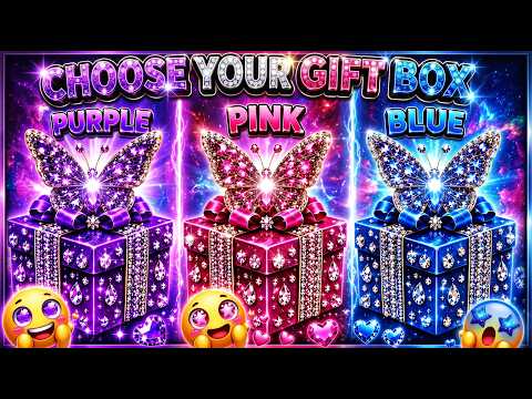 CHOOSE YOUR GIFT? 🎁 purple pink or blue 🩷💜💙✨