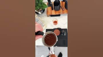 POV: Making the yummiest Iced Caramel Latte #coffee #relaxing #pov
