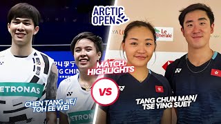 Brilliant‼️‼️Chen/Toh (MAS) vs Tang Chun Man/Tse Ying Suet (HKG)‼️‼️Arctic Open 2024