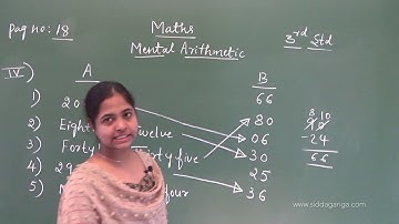 STATE 3 - MATHEMATICS - MENTAL ARITHMETIC - PART 3