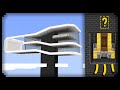  minecraft  comment faire une maison moderne et un ascenseur avec un passage secret