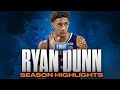 Ryan dunn season highlights  offense  defense  2024 nba draft