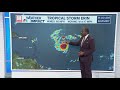 Tropical Storm Erin: Latest Thursday 11a update