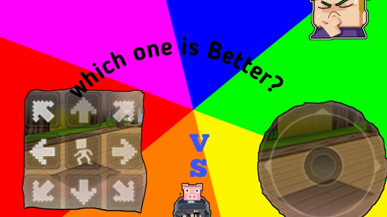 Dpad Vs Joy Stick Which one is better [Blockman goAdventure] YouTube