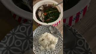 Brunch! Tinolang isda! Lutong Bisaya! March 14,2024 Thursday! Bacoor City Cavite Philippines