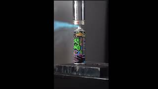Silly string versus hydraulic press #shorts #vrialshort #hydraulicpress #sillystring