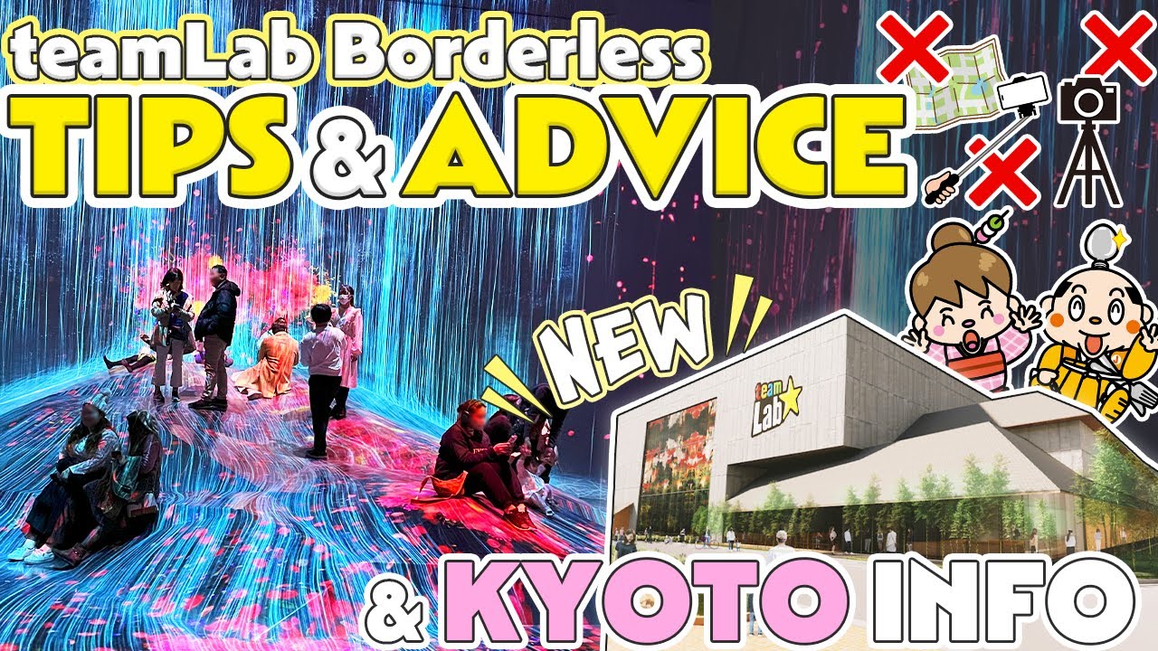 TeamLab Borderless Tokyo 2024 / Что нужно знать перед поездкой в Японию