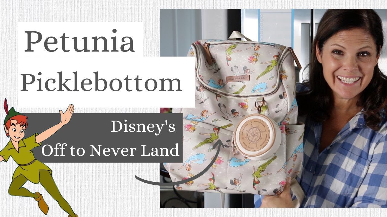 EUC Petunia Pickle Bottom It\'s A Small World Backpack Medium Tote Women\'s Bag Petunia Pickle Bottom District Backpack Disney Snow White main image 4