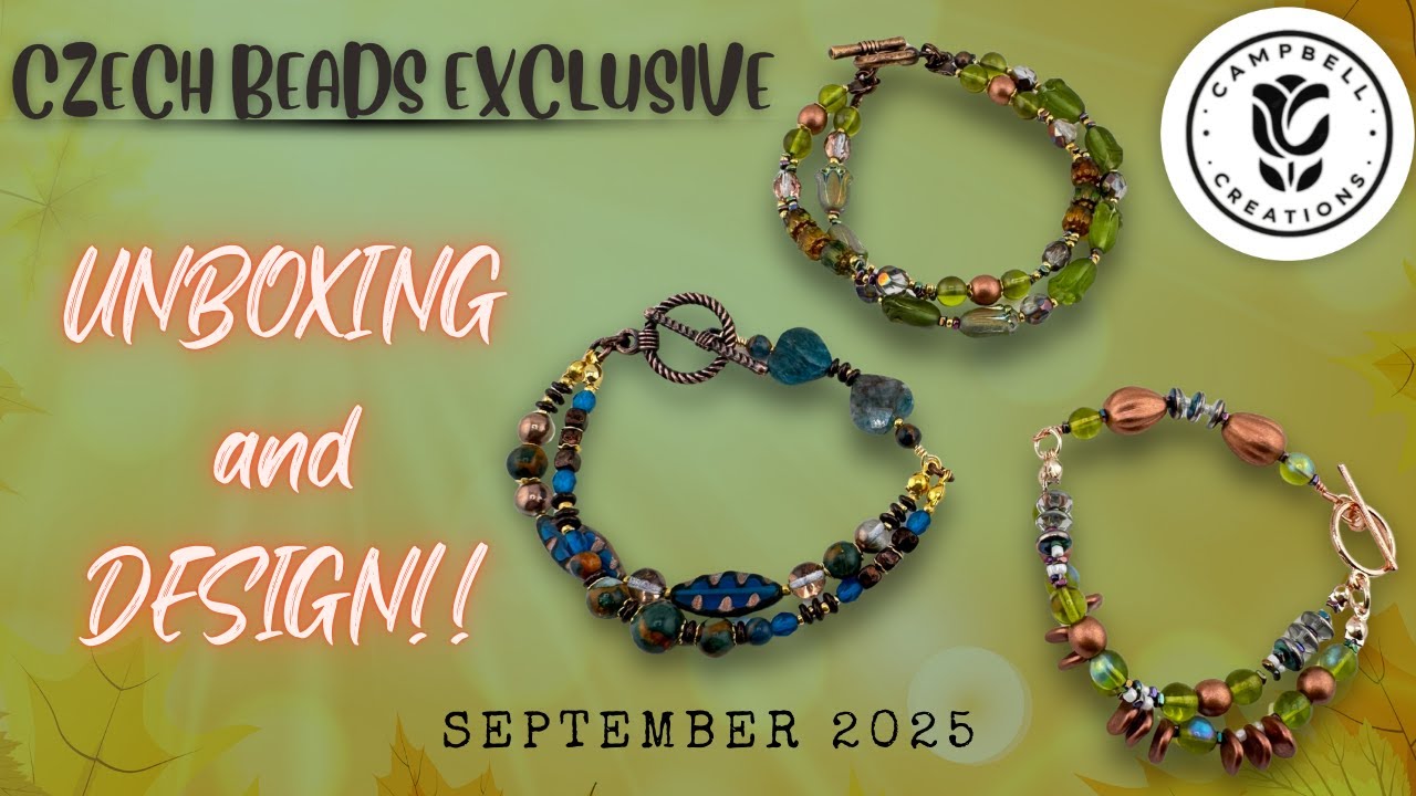 DESIGN and UNBOXING! Czech Beads Exclusive Box | September 2025