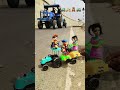 Mini Remote Control RC Tractor Loading Baby Scooty active Unboxing and Tracking Toy Video 🚜🧸🛵🧸🚜