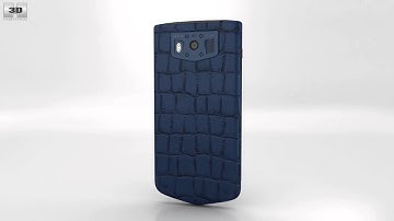 Vertu Constellation 2013 Pure Navy Alligator 3D model by 3DModels.org