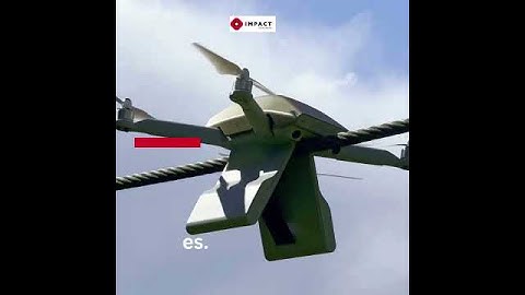 Nomadic drones for inspections. This drone can perform autonomous power grid inspection.