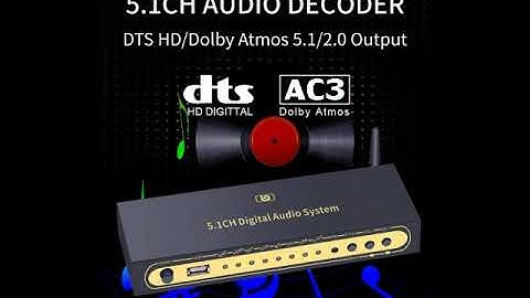 5.1 DOLBY ATMOS DECODER