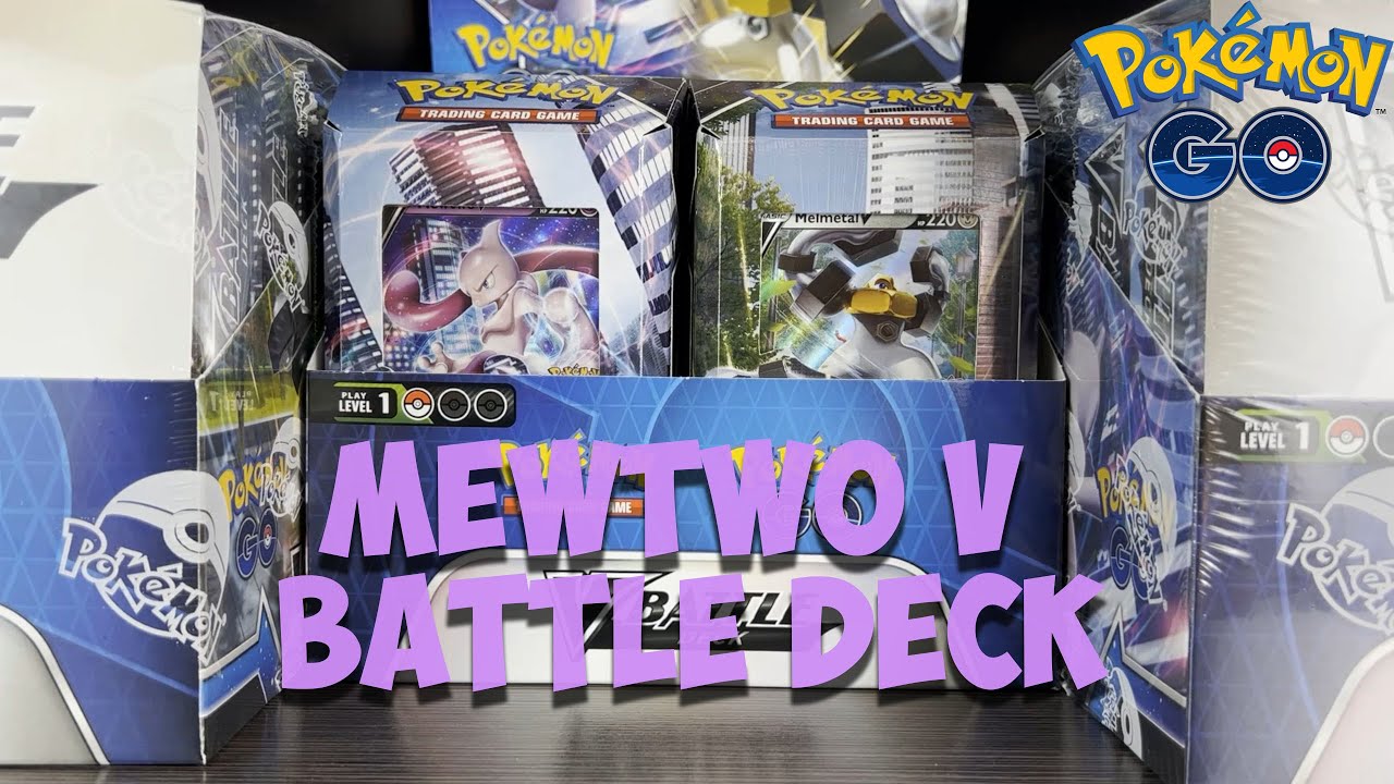 The Pokemon TCG: Pokemon GO V Battle Deck—Mewtwo vs