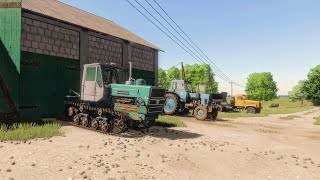 FS22 / Map Szpakowo / Работа в поле на Т-150+чизель