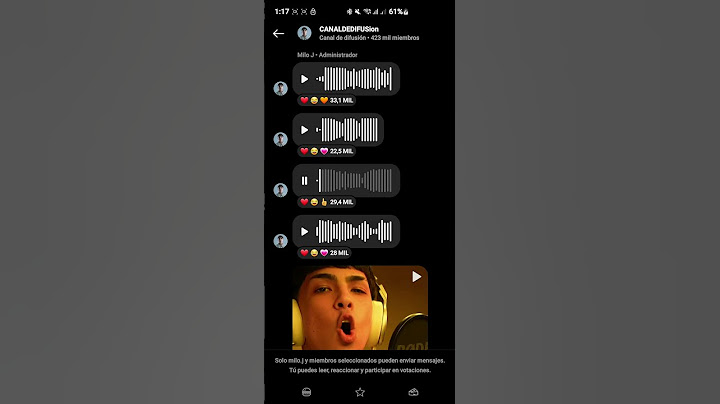 Pov: canal de difusión de Milo J