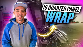 Most Wrappers Wouldn’t Show You THIS | Complicated i8 Quarter Panel Wrap !