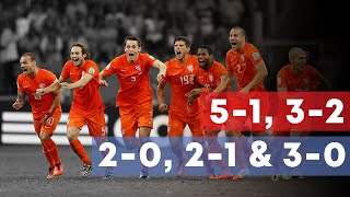 How the Netherlands shocked the world in the World Cup 2014