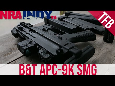 [NRA 2019] B&T APC-9K Submachinegun (Yes, it Takes Glock Mags)