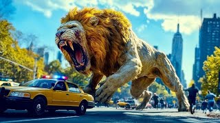 اسد مفترس بيهجم على مدينة وبيقتـ/ل كل البشر اللى فيها انتقاما لموت عائلته  فيلم الاسد المتوحش Beast