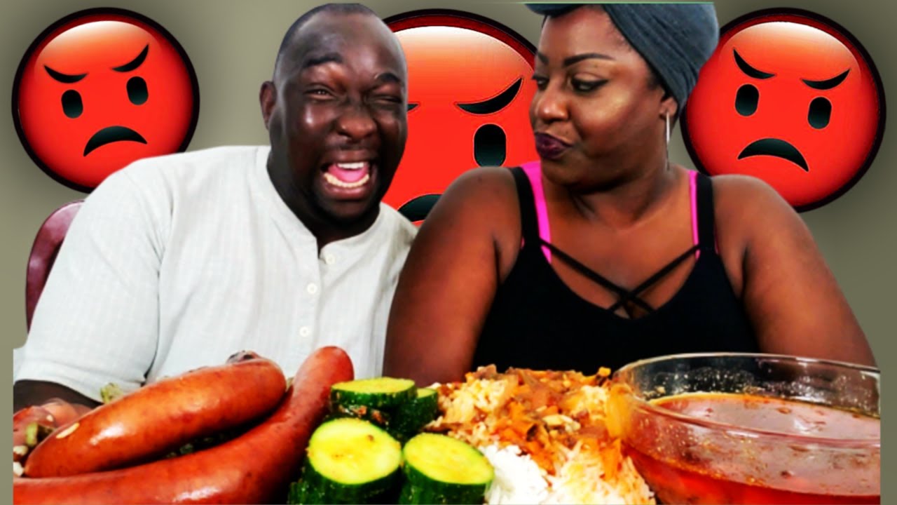 I CHEATED ON YOU!| REVENGE MUKPRANK ON WIFE| SAUSAGE + RICE + CUCUMBERS +MUKBANG BY KIM THAI!