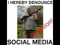 I DENOUNCE SOCIAL MEDIA-  REACTION! ( ANGRY MUM WITH GUN)