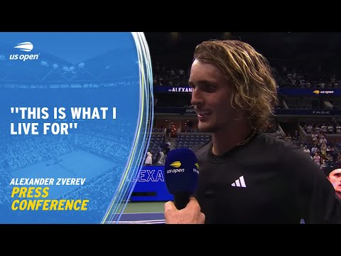 Alexander Zverev On-Court Interview | 2023 Us Open Round 4