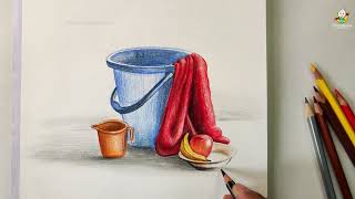 How To Draw Elementary Still Life Drawing to Color Pencil Used Step By Step for Beginners How To Draw Elementary Still Life Drawing to Color Pencil Used Step By Step for Beginners