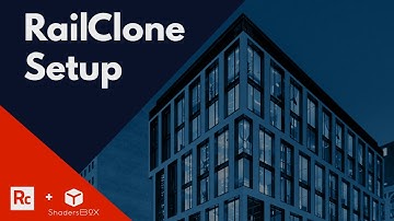 RailClone setup with Shadersbox (3ds Max)