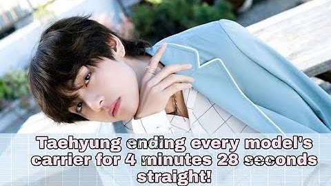 Taehyung ending every model