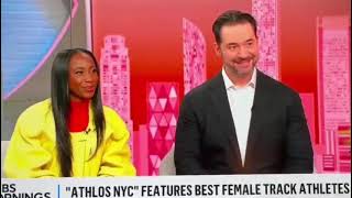 Shelly-Ann Fraser-Pryce Talks Retirement on CBS Morning Show Guest of Honour at ATHLOS