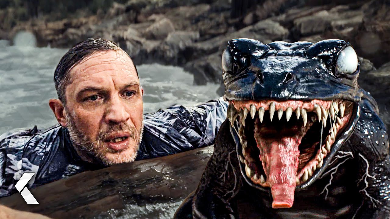 Venom se transforma en caballo, rana y pez para salvar a Eddie - Venom: El último baile | Tom Hardy