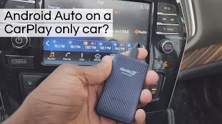 Best Wireless CarPlay & Android Auto Adapter | Carlinkit 4.0 on a Non-Android Auto Car